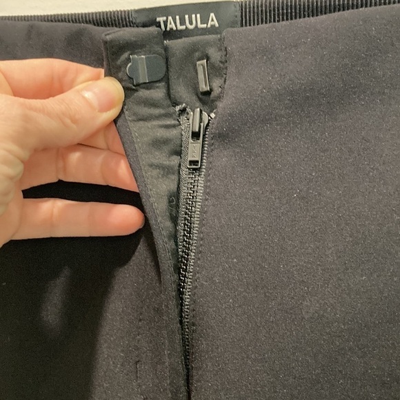 Aritzia Claremont Ponte Black High Waist Pants Medium - Picture 9 of 13